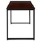 Flash Furniture Commercial Grade Industrial Style Office Desk, 47" Length, Mahogany GC-GF156-12-MHG-GG - alternate 8